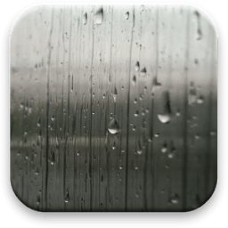 المطر خلفيات متحركة أيقونة