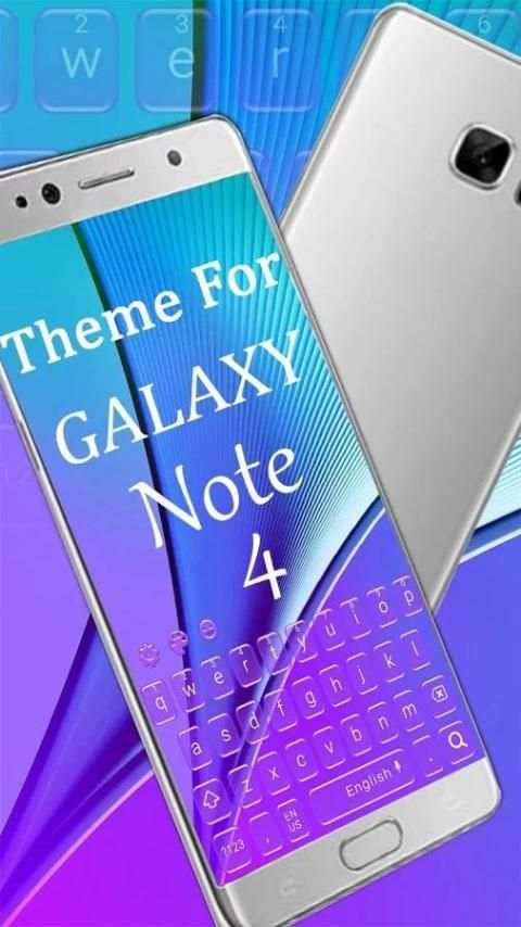 Keyboard Theme For Galaxy Note 4 screenshot 1