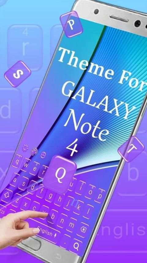 Keyboard Theme For Galaxy Note 4 screenshot 2