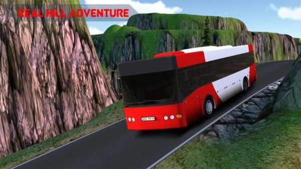 Offroad Tour Bus Driver: Uphill Coach Simulator 3D screenshot 1