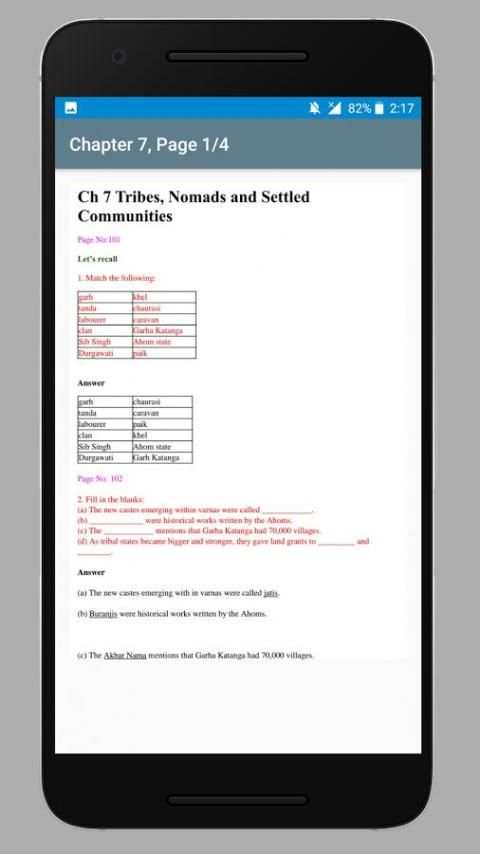 Class 7 Social Science CBSE Solutions скриншот 3