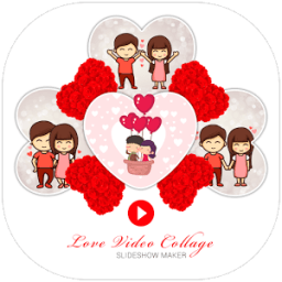 Love Video Collage - Slideshow Maker icon