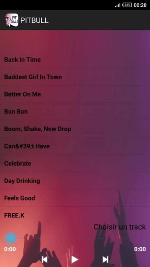 Pitbull mp3 screenshot 2
