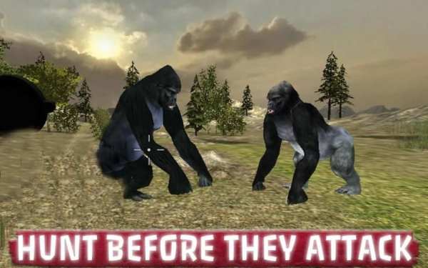 Angry Gorilla Wild Hunt screenshot 2