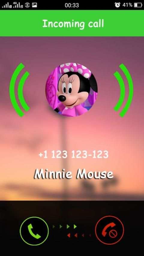 Call from minnie mouse game screenshot 1