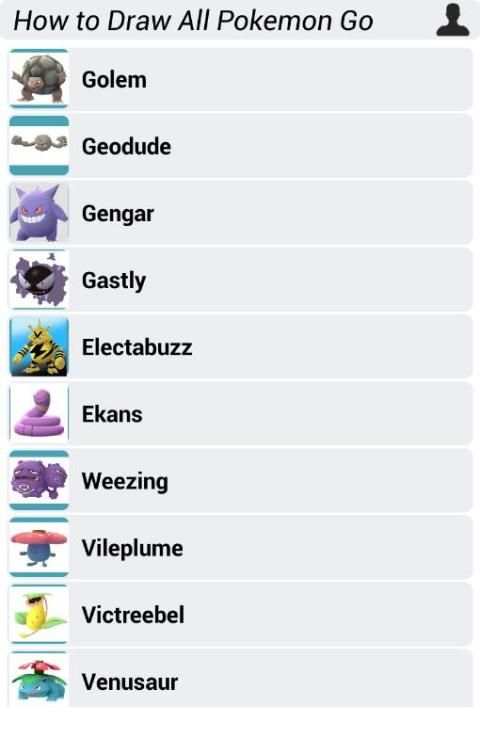 How to Draw All Pokemon Go 7 تصوير الشاشة