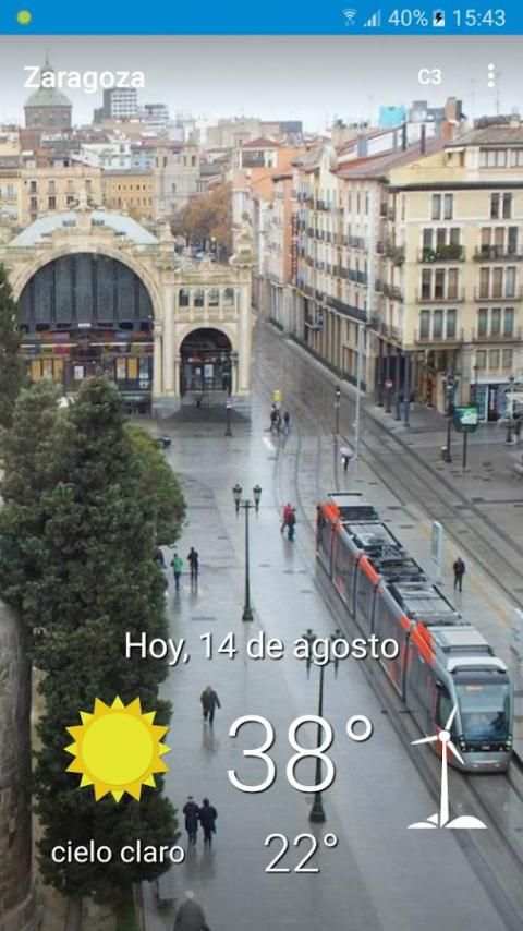 El Tiempo en Zaragoza скриншот 8