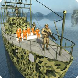 Army Prisoner Transport Ship - Transporter Games