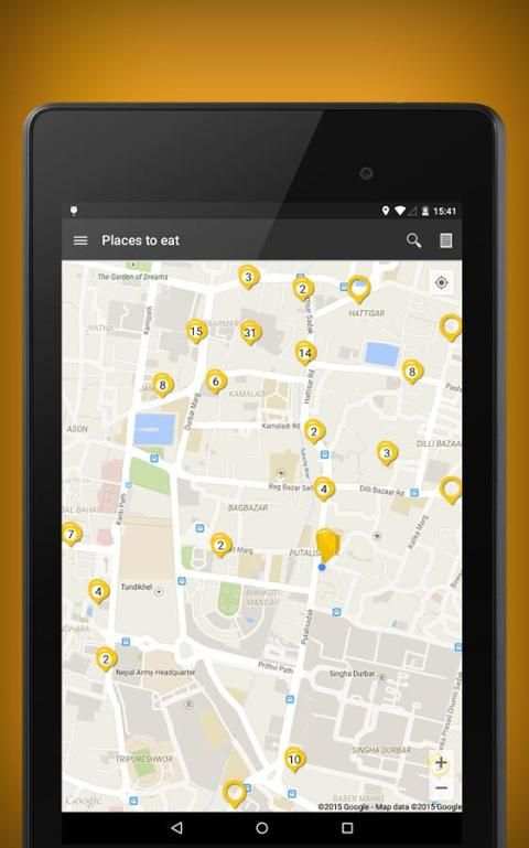 Yellow App : Restaurants App скриншот 5