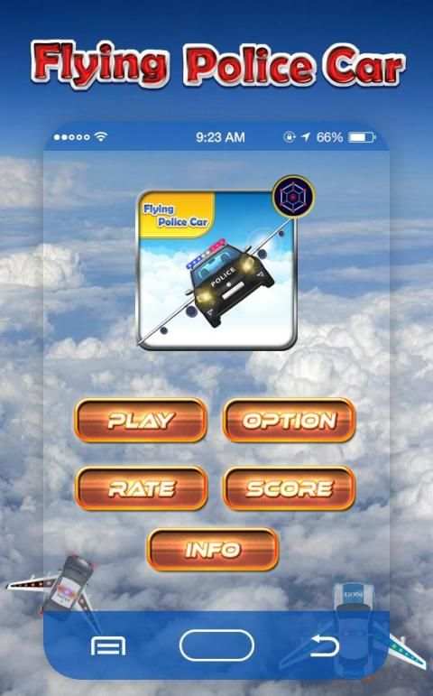 Flying Police Cars स्क्रीनशॉट 5