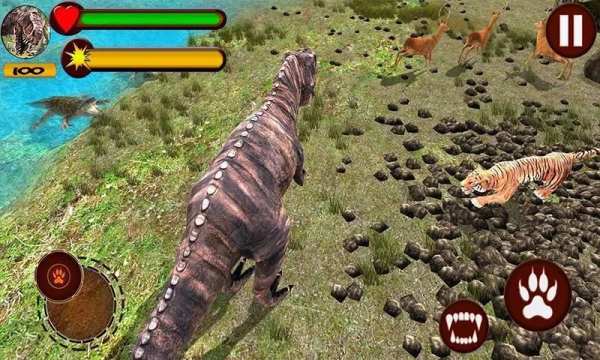 Tiger vs Dinosaur Adventure 3D screenshot 17