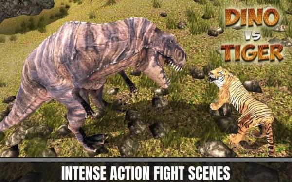 Tiger vs Dinosaur Adventure 3D screenshot 7