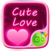 Cute Love GO Keyboard Theme