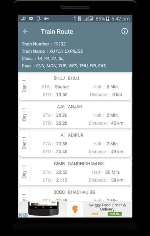 Live! Train Status 5 تصوير الشاشة