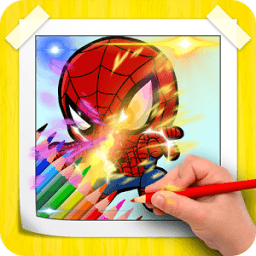 ikon Learn How To Draw : Spiderman games