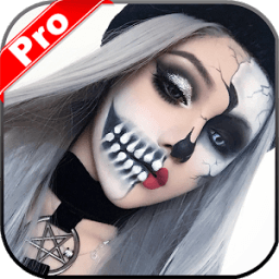 Halloween Makeup Photo Editor 2018 иконка