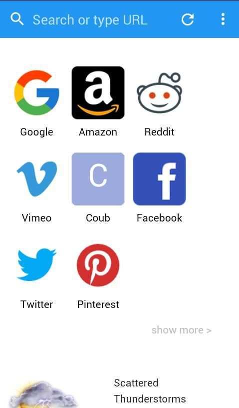 MAx Browser screenshot 1
