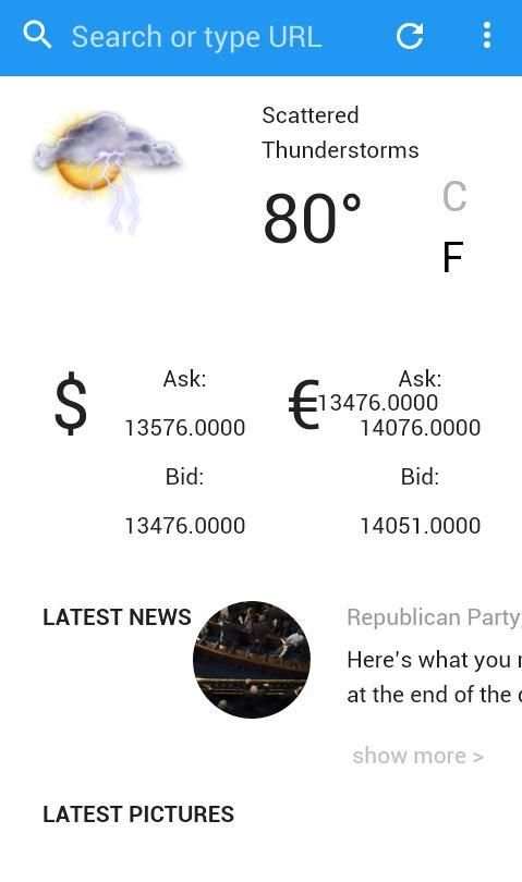 MAx Browser screenshot 2