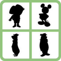 Guess Cartoon Silhouette icon