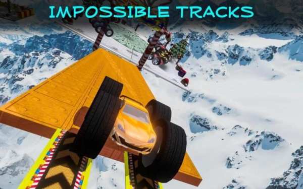 99% Insane Monster Car Stunts 4 تصوير الشاشة