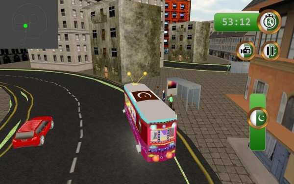 PAK Azadi Modern Commuter Bus Drive Simulator 3D screenshot 3