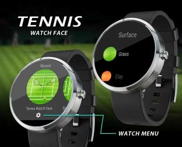 Tennis Watch Face screenshot 1
