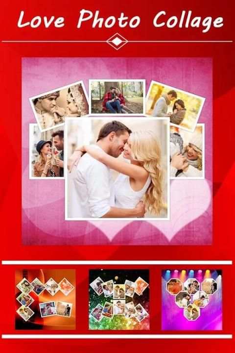 Love Photo Collage 2 تصوير الشاشة