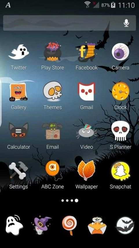 Monster Theme screenshot 2