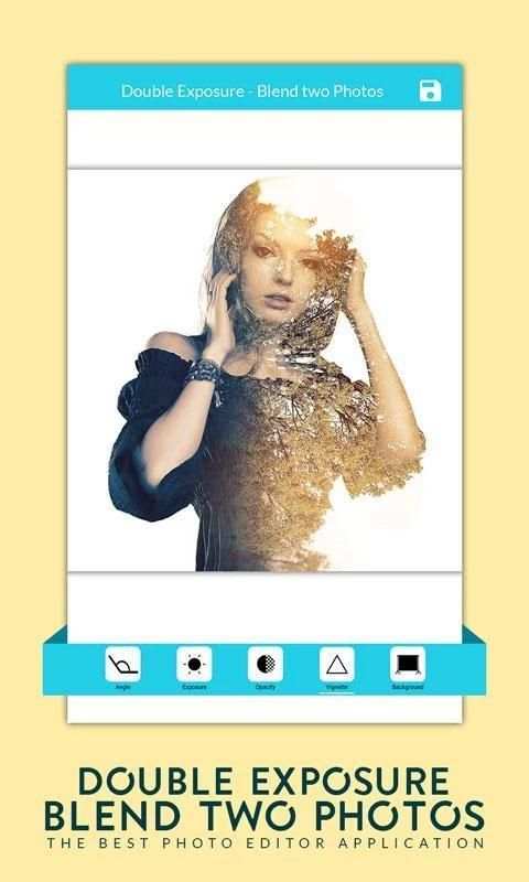 Double Exposure - Blend two Photos screenshot 1