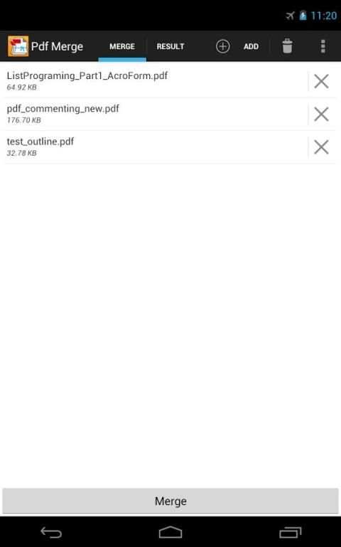 Pdf Merge screenshot 1