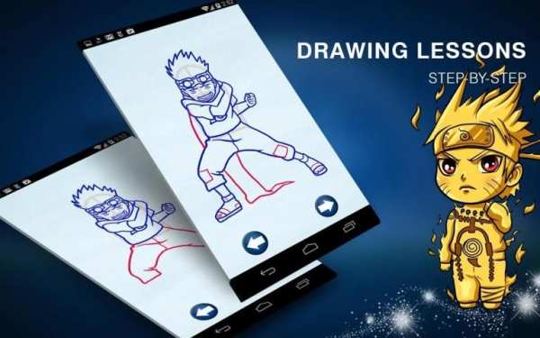 How to Draw Naruto Ninja Manga 1 تصوير الشاشة