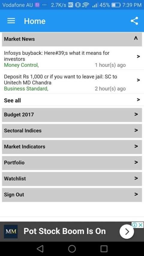 Live Stock Market Viewer screenshot 1
