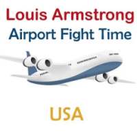 Louis Armstrong Airport Flight Time on 9Apps