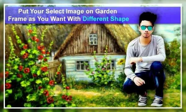 Garden Photo Multi Frames : Garden Photo Editor 4 تصوير الشاشة