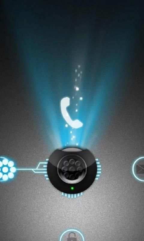 Holo Projector theme Go Locker 1 تصوير الشاشة