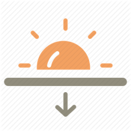 Astronomical Sunset أيقونة