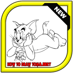 How To Draw Tom jerry أيقونة