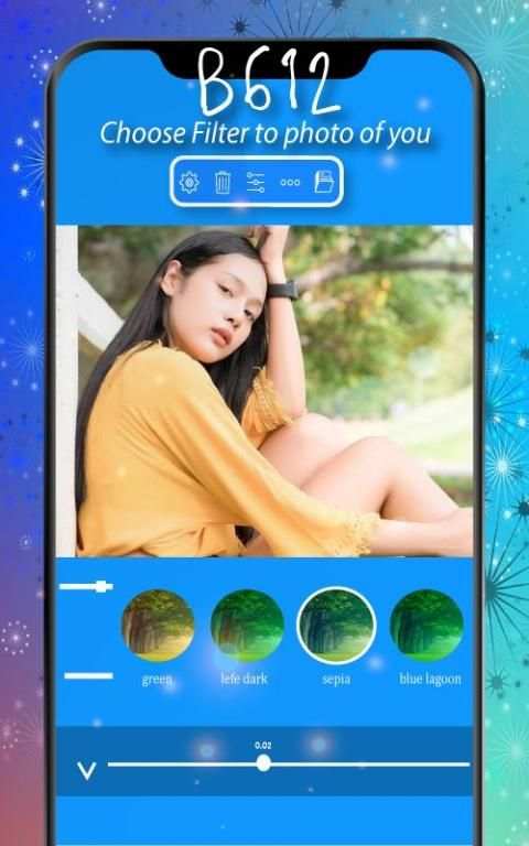 B621 Selfie Camera 2 تصوير الشاشة