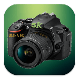 Ultra 5K Camera – Ultra HD Camera أيقونة