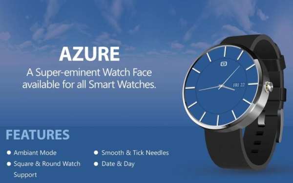 HD Watch face - Azure screenshot 9