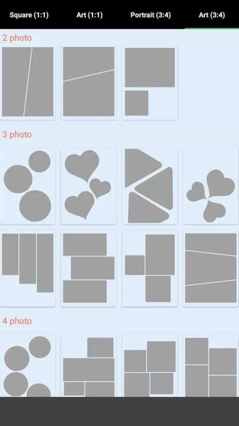 PolyFoto - Fotos Grid Polygon screenshot 1