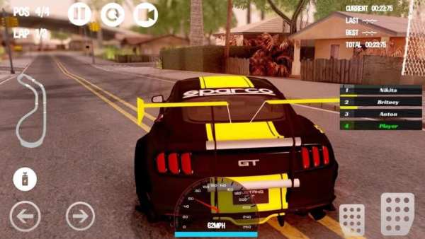 Car Racing Ford Game скриншот 4