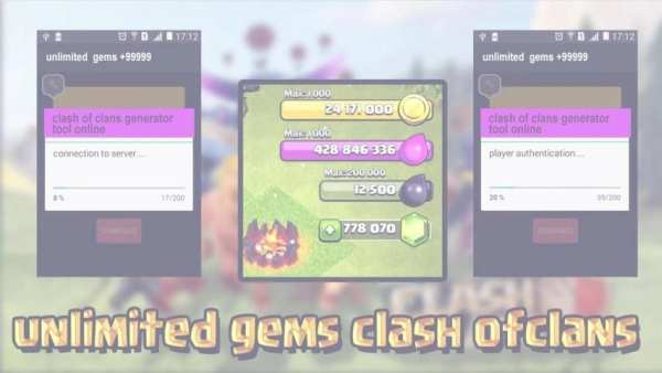 unlimited gems for coc simulator screenshot 2
