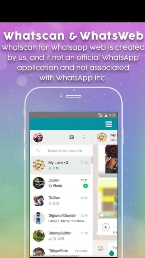 Whatsweb for Whatscan App 3 تصوير الشاشة