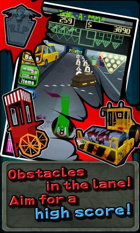 Bowling Zombie ! screenshot 1