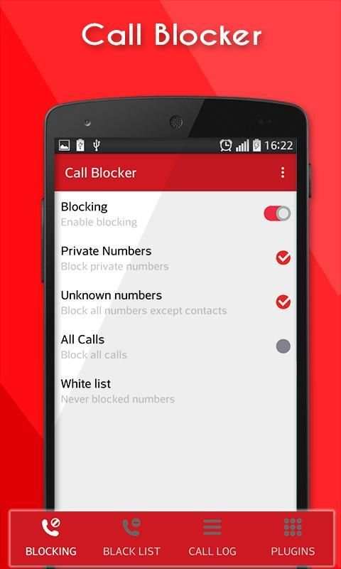 Call Blocker Android скриншот 5