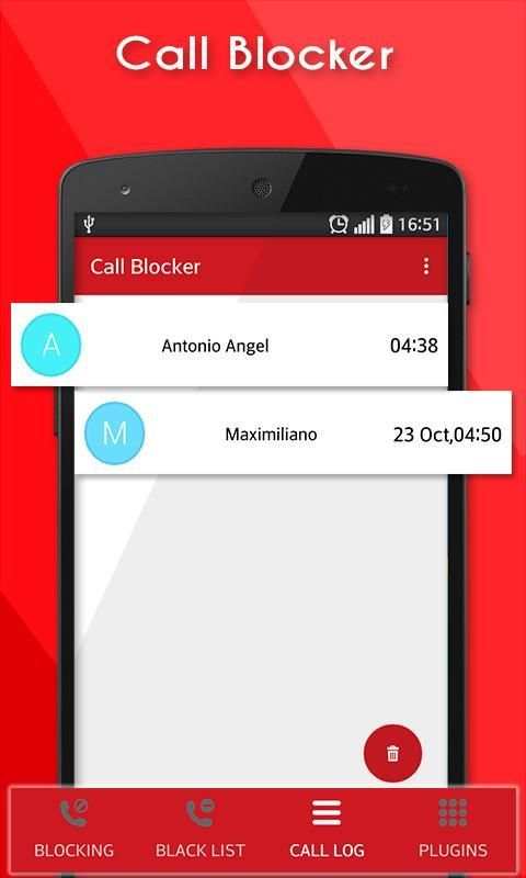 Call Blocker Android скриншот 2