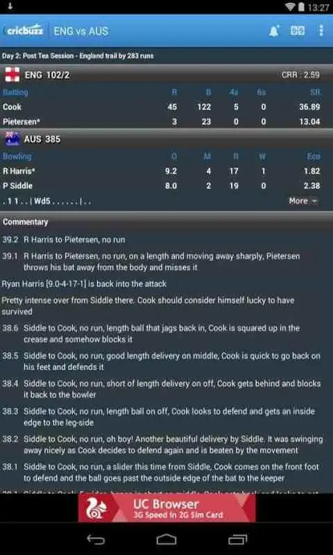 Cricbuzz screenshot 3