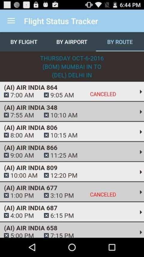 Flight Status Tracker and Locator screenshot 1