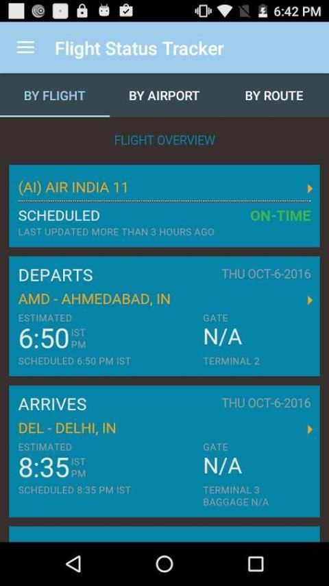 Flight Status Tracker and Locator скриншот 2